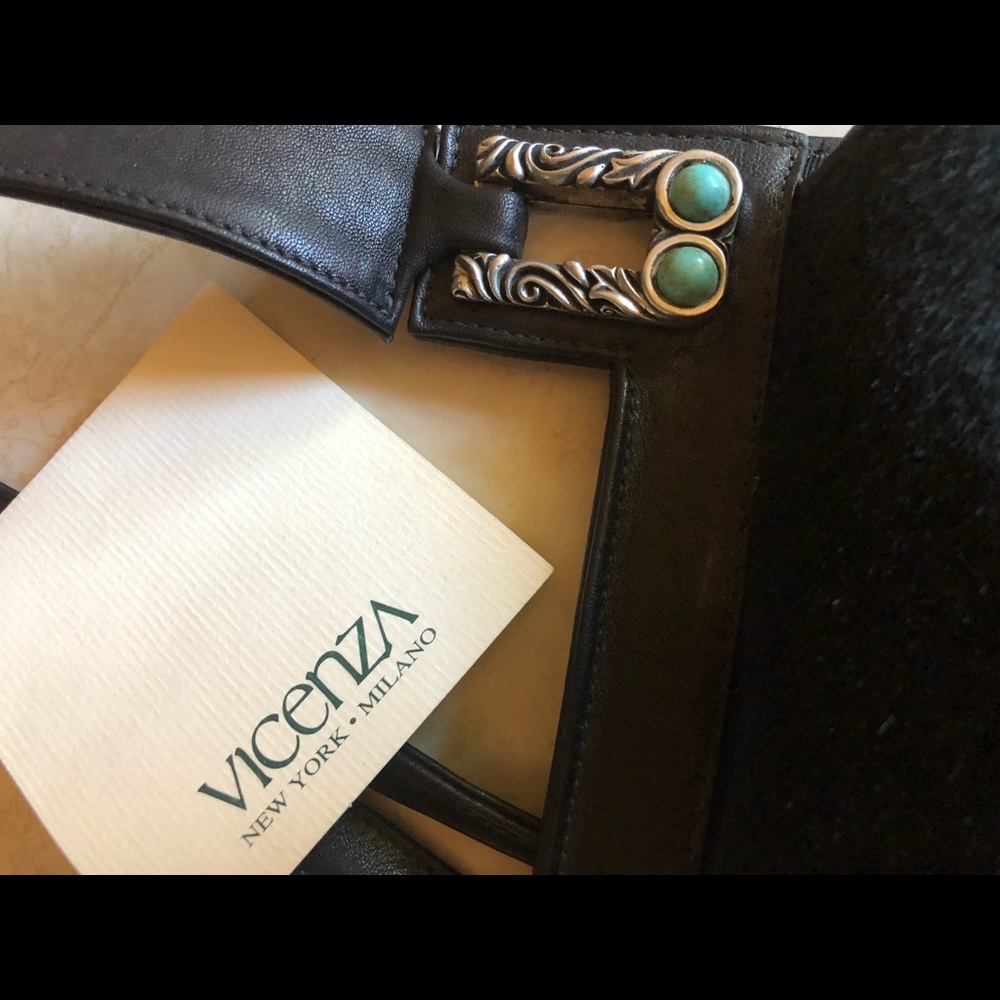 Vicenza leather handbag - Picture 7 of 8